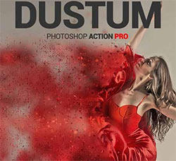 极品PS动作－沙尘溢出：Dustum PS Action